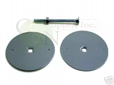 2-3/4" Door Hole Cover w/ Carriage Bolt - Brand New