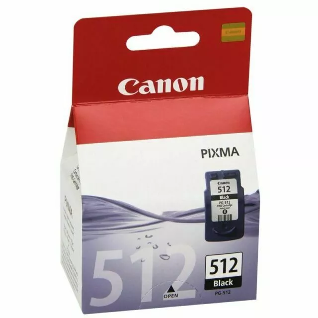 Canon Cartuccia Inkjet Originale PG-512 Nero per Pixma iP2700,MP250,MP280,MX360
