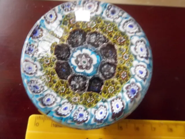 Hübsches Paperweight Millefiori MURANO 290 g