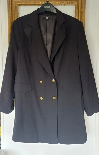 STUNNING JACKET BLACK with mirrored sequins lined Joanna Hope 18 20 BNWT 20.00 PicClick UK