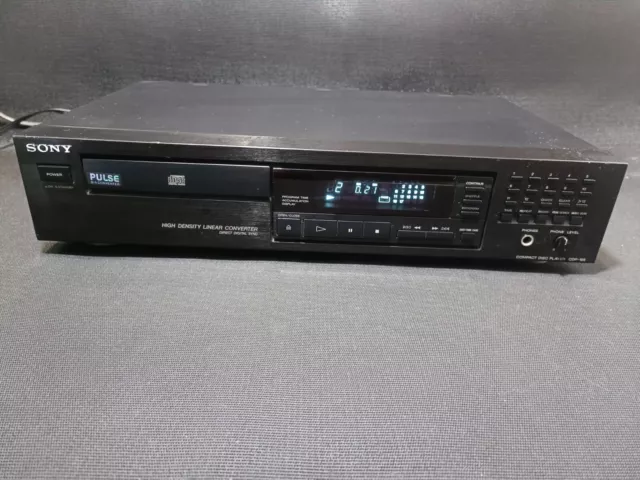 SONY CDP-195 PULSE Compact Disc Player CD-Player CD-Spieler HiFi