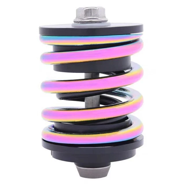 SPORTARC Pompe Amortisseur Vélo 300 PSI – Pour Fourche Avant/arrière, Valve Presta/Schrader, Jauge 3,8 Cm, Purge Précise