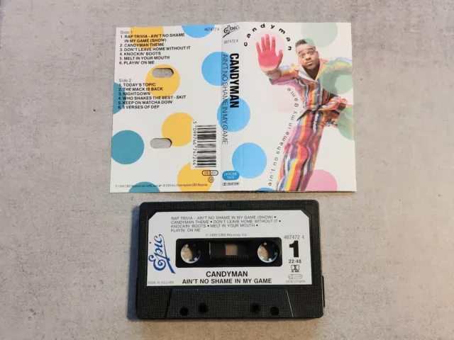 CANDYMAN " Ain´t no shame in my game ", MC tape Kassette