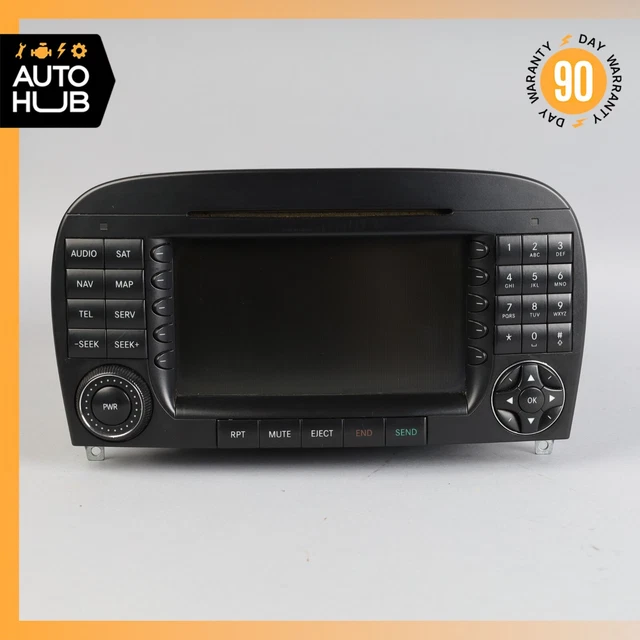 05-08 Mercedes R230 SL500 SL55 AMG Command Head Unit Radio Navigation CD OEM