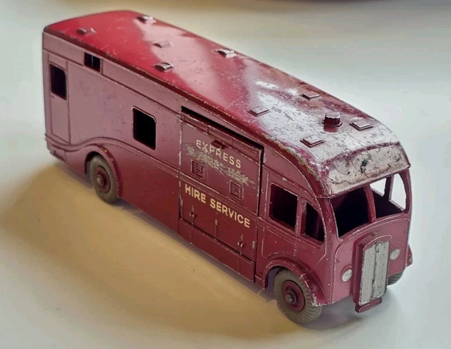 DINKY SUPERTOYS 979 Newmarket Racehorse Transport Van Original