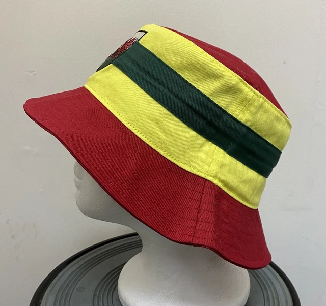 Welsh Red Dragon BUCKET HAT,BUSH HAT,  Wales Rugby, Football, Cymru