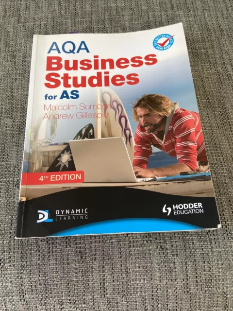 AQA Business Studies for AS (Surridge & Gillespie), 4th Edition. Softcover.