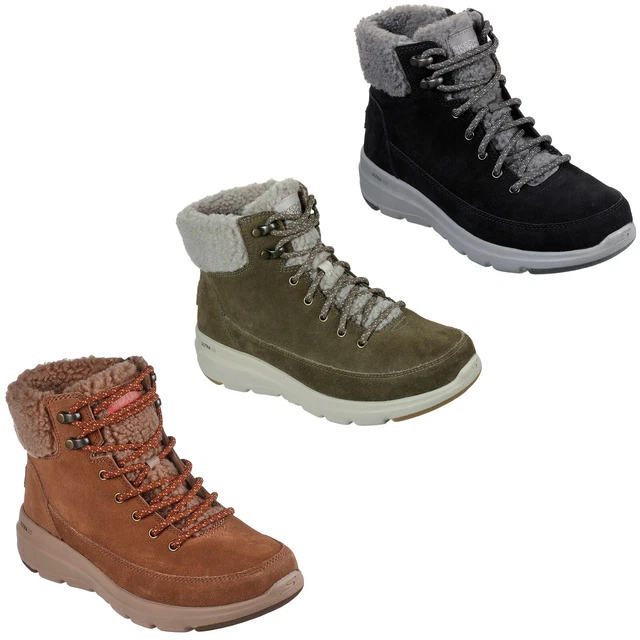 Skechers fur on sale lined boots