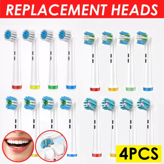 Toothbrush Replacement Heads Electric Toothbrush Heads Brush Soft Clean White