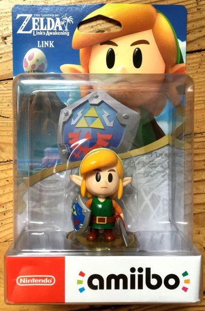 Link - Figurine Amiibo The Legend Of Zelda Neuve Sous Blister Link's Awakening