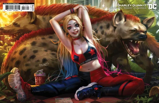 HARLEY QUINN #17 (DERRICK CHEW CARDSTOCK VARIANT) COMIC BOOK ~ DC Comics