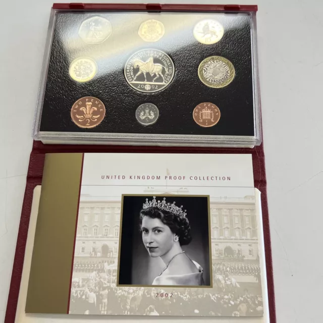 2002 UK GREAT BRITAIN PROOF SET-- RARE find!