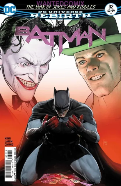 Batman #32 The Proposal Catwoman Marriage War Of Jokes & Riddles Joker Riddler 1