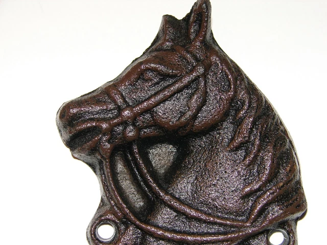 Cast Iron Single Hook Horse Head Coat Hook