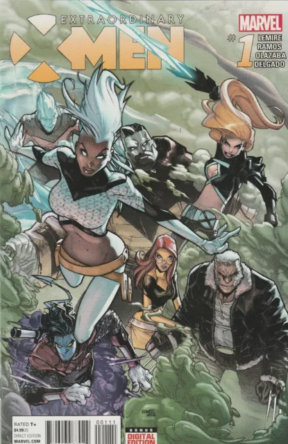 Extraordinary X-Men Vol. #1:  Humberto Ramos,Jeff Lemire, Marvel