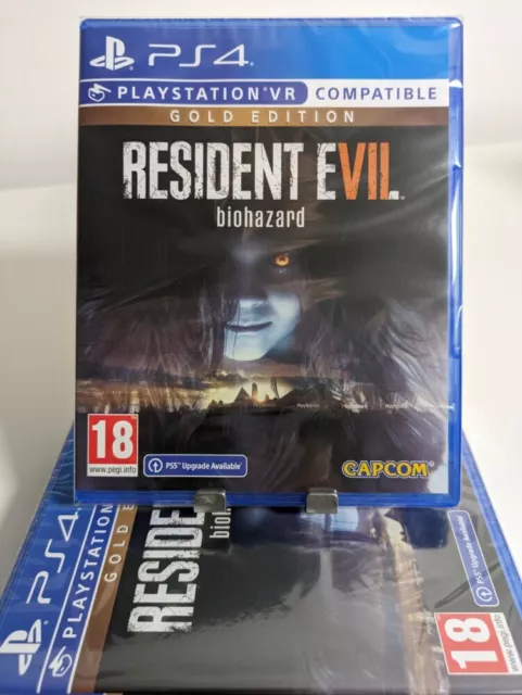 Resident Evil 7 Biohazard Gold Edition PS4 PLAYSTATION VR Compatible New Sealed