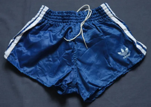 NEW Adidas Shorts D3 Vintage Retro Silky Nylon Shiny Sports Pants 80s Gay Shiny