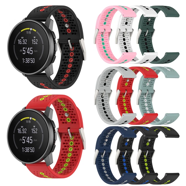 22MM Silicone Strap Watch Band Belt For Suunto Vertical/9 Peak Pro/9 Peak/5  Peak