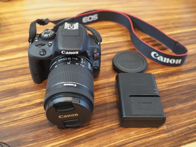 USED] CANON EOS Kiss X7 DSLR 18-55mm IS STM Kit Tested Charger