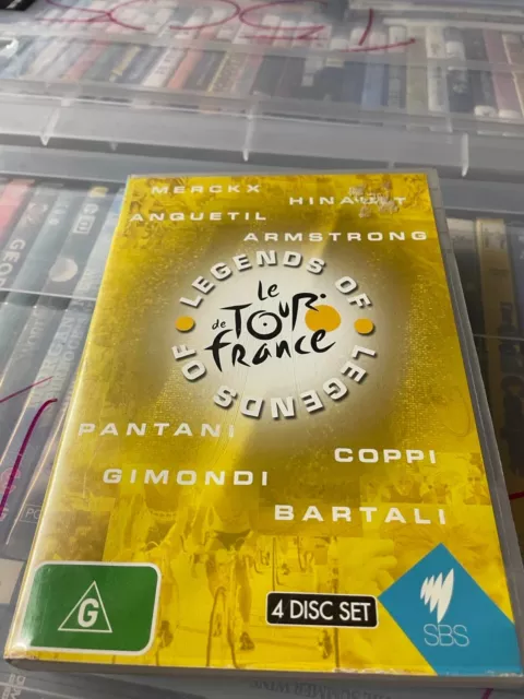 Legends Of Le Tour De France - Region 4 [AUS] very good condition dvd t166