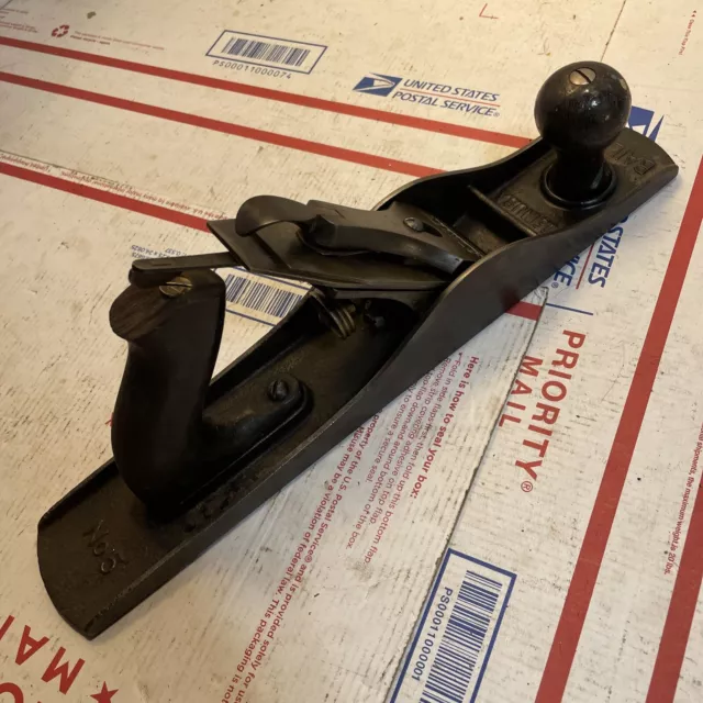 Stanley Bailey No 5 C Corrugated Bottom Hand Plane - Type 15 Sweetheart Era USA