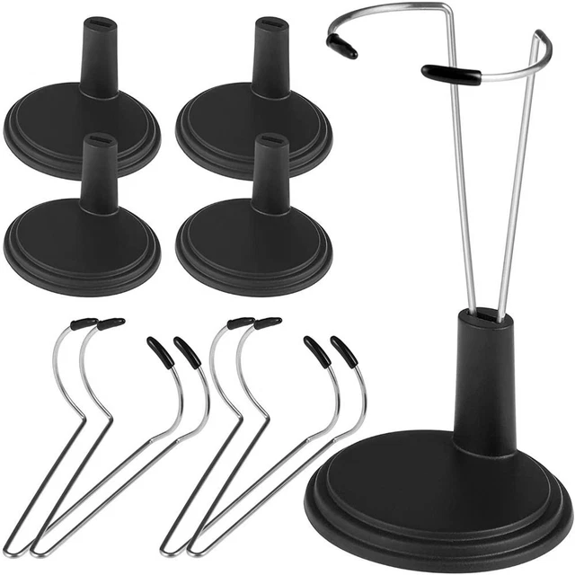 4 Supports Pour Poupées Et Figurines - Présentoir Lumineux Glowsticks - Rangement Stable Intérieur