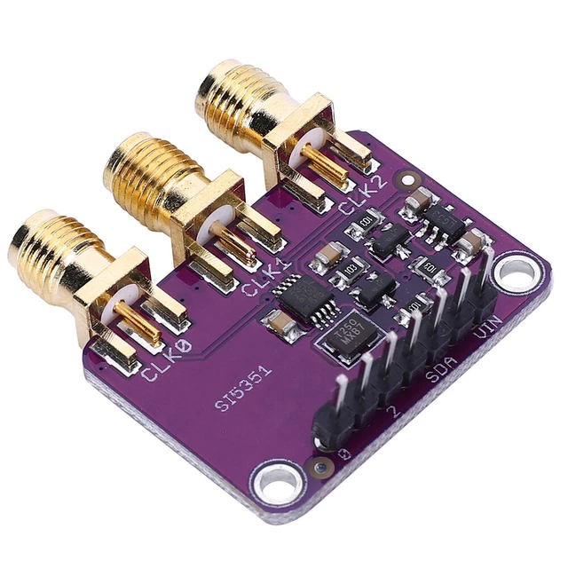 CJMCU-5351 Si5351A Generatore splitter orologio parti elettroniche 8 KHz-160 MHz❤