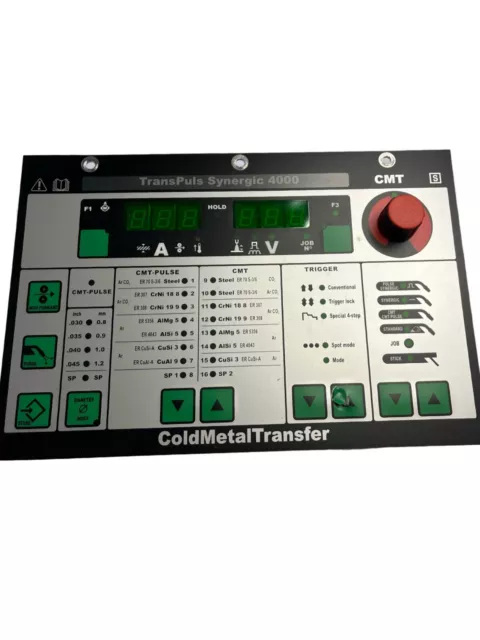 ColdMetalTransfer board, Synergic 4000 transpuls mod, with worn out function key