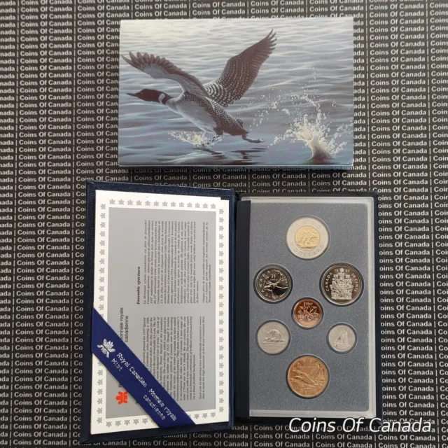 1997 Canada Specimen Set Special Edition - Flying Loon 1987-1997 #coinsofcanada