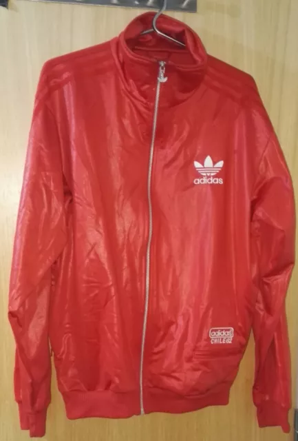 ADIDAS Chile 62 RED Track Top Men's large tracksuit jacket. SUPER RARE