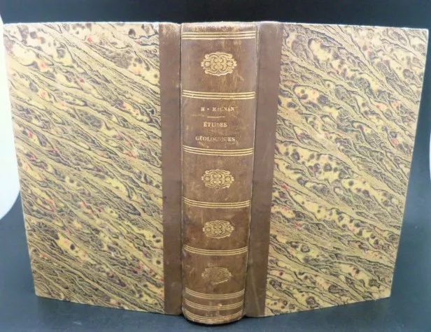 MAGNAN Etudes géologiques MINERALOGIE GEOLOGIE SCIENCES MANUSCRIT PLANCHES 1869 2