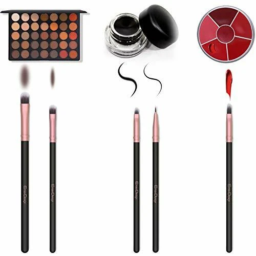 Pennelli Make Up EmaxDesign Set di 18 Pennelli per il Trucco Professionali fond 2