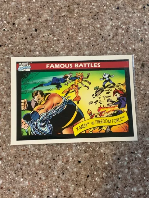 1990 Impel Marvel Universe Trading Card Set Series 1 - Complete your set! NM!
