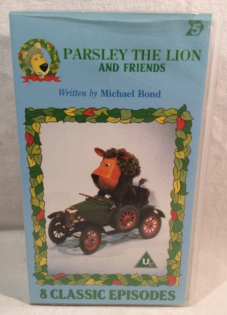 PARSLEY THE LION And Friends - Vhs Video - Childrens - 8 Classic