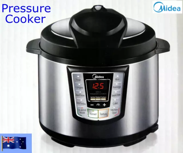 Midea Automatic Electric Pressure Cooker Appliance 8 Functions MY-CS50G (5.0L)