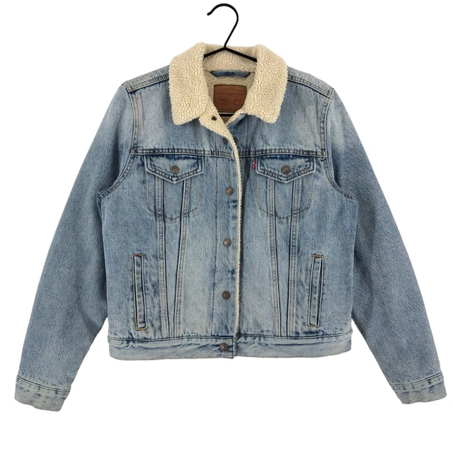 Veste En Jean Kappa Pour Femme - Taille M, Bleu Classique - Neuf Avec étiquettes