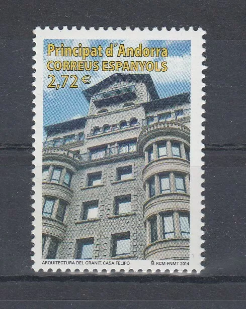 Spagnolo Andorra 422 Casa Felipo (MNH)