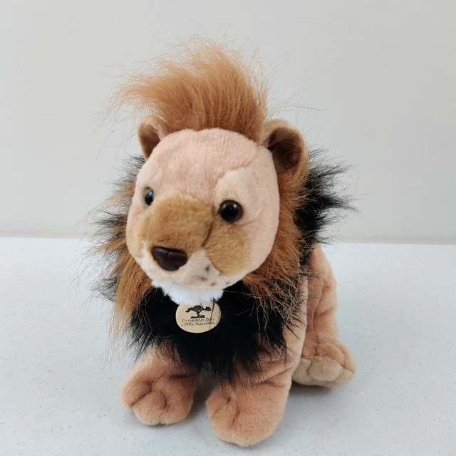 WILD REPUBLIC LION Plush Pittsburgh Zoo PPG Aquarium Realistic Stuffed