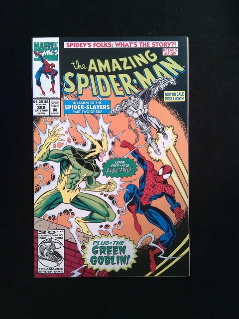 Amazing Spider-Man #369  Marvel Comics 1992 VF/NM