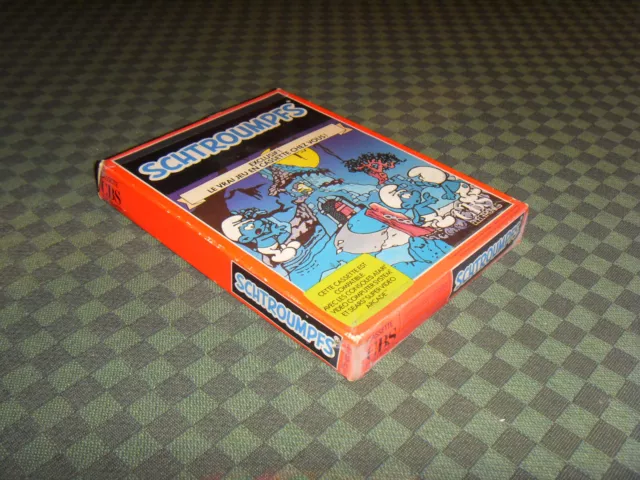 2e ed. FR Schtroumpf Atari 2600 Boite & Notice (smurf) édition française 3