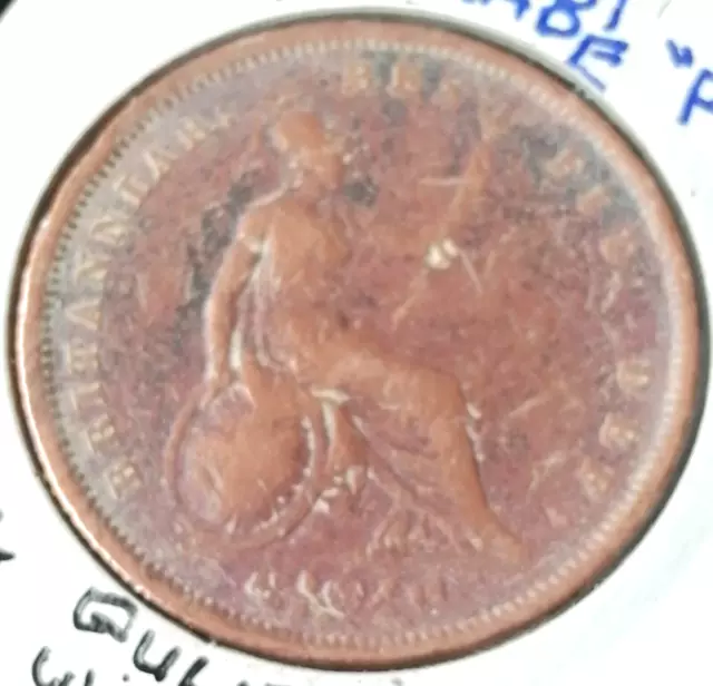 KING GULIELMUS ( WILLIAM ) 4th ONE PENNY COIN ( DATED 1831 ) FINE COND REF AJ219