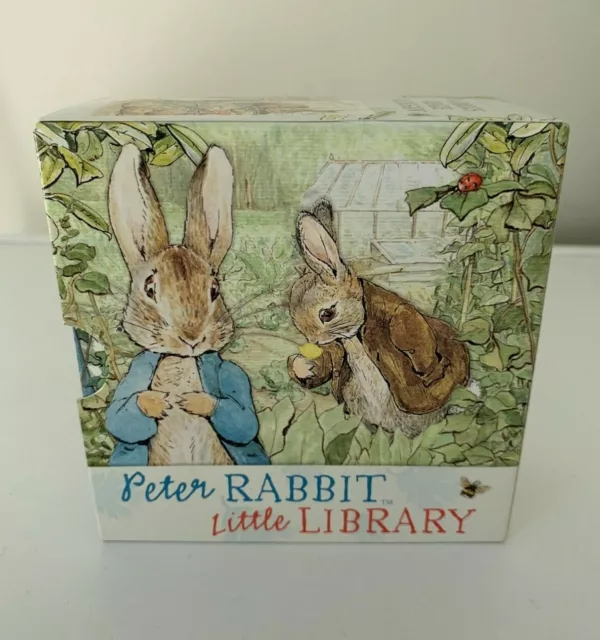 PETER RABBIT Little Library set 6 baby board books Peter Rabbit Jemima Puddle