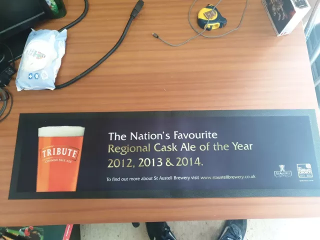 St Austell Brauerei | Tribute Cornish Pale Ale Biermatte Läufer | Breweriana