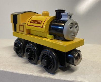 Thomas & Friends Wooden Railway Proteus Engine With Headlight, 2003