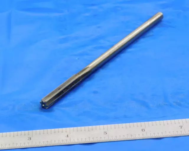 USA MADE .3135" OD HSS REAMER SHANK 6 FL .3135 5/16 .3125 +.0010 OVERSIZE 8 mm
