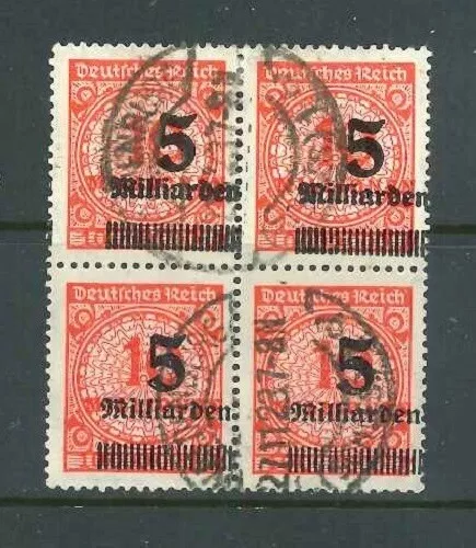 Deutsches Reich Mi-Nr. 334 A HT gestempelt geprüft Infla Berlin - Mi. 40,-