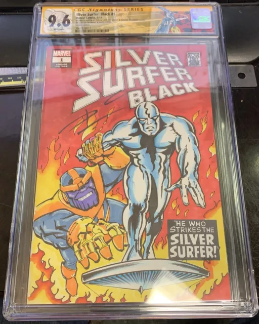 Silver Surfer Black 1 CGC SS 9.6 Tales To Astonish 93 Thanos Donny Cates 🔥 Art Silver Surfer Black 1 CGC SS 9.6 Tales To Astonish 93 Thanos Donny Cates 🔥 Art