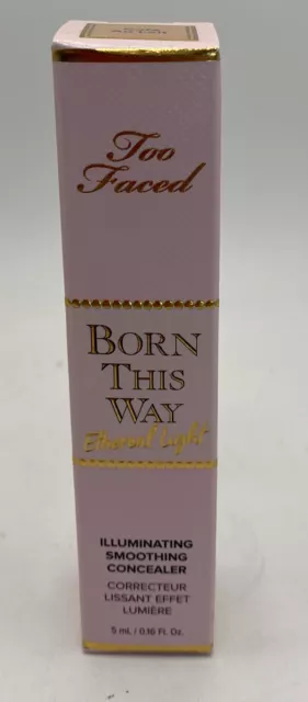 Too Faced Born This Way Ethereal Light Illuminating Concealer Cafe Au Lair New