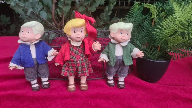 Poupées Corolle Les Triplés - 20cm - Ecolier Bleu - Figurines Dessin Animé - Occasion Boîte