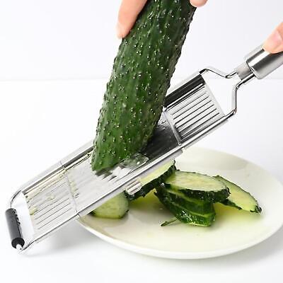 Rallador cortador de verduras multiusos de acero inoxidable con protector de manos SUPERIOR